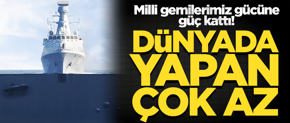 Milli gemilerimiz için yeni bir sonar sistemi geliştirildi