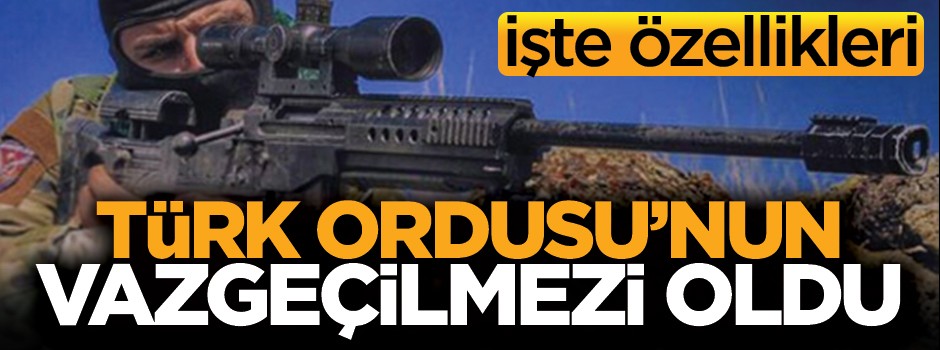 Milli gurur, Türk Ordusu'nun vazgeçilmezi oldu! İşte özellikleri...