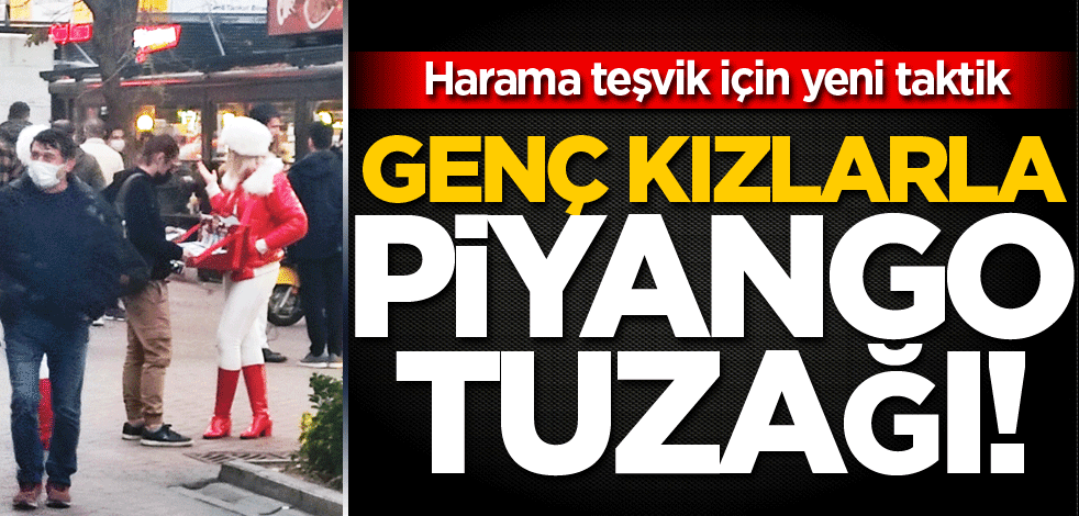 ‘Milli haram’da ‘noel kız’lı tuzak!