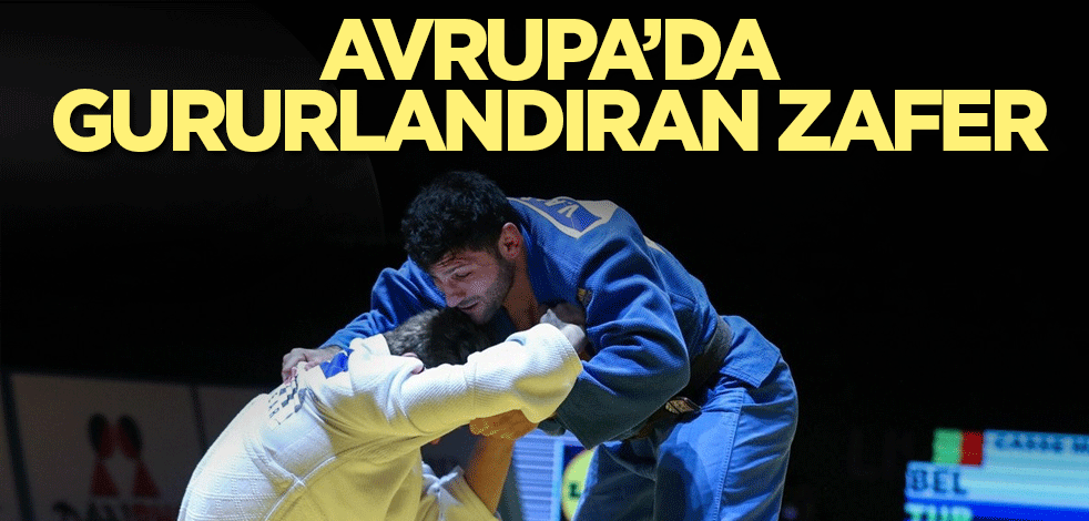 Milli judocumuz Avrupa şampiyonu oldu