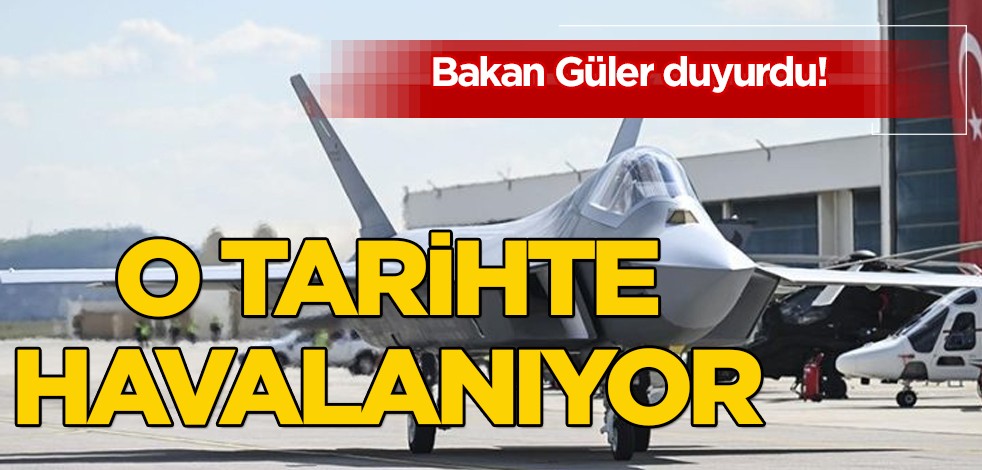 Milli Muharip Uçak KAAN, 27.12.2023'te havalanıyor! Kritik tarihi ile müjde verildi! Bakan, heyecan verici duyuruyu yaptı