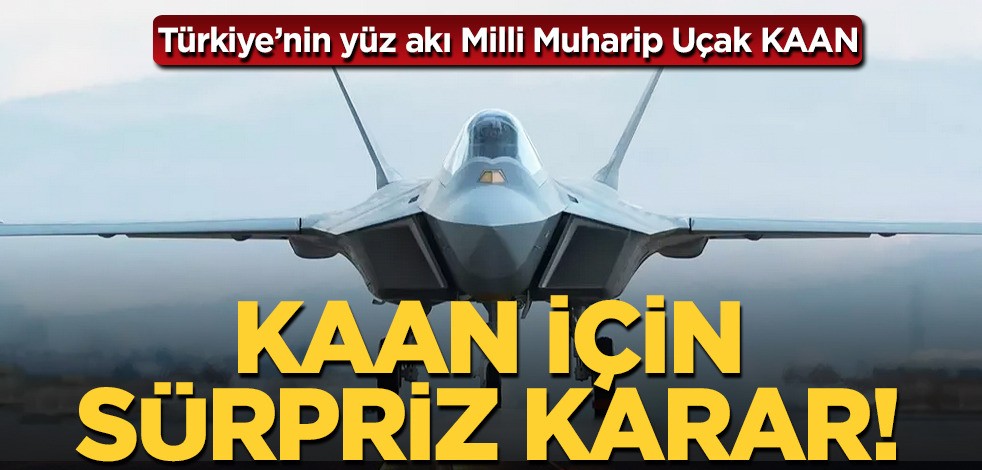 Milli savaş uçağı KAAN gökyüzü ile buluşmaya o tarihte hazırlanıyor: üzecek erteleme! Böyle dünyaya duyurdular!