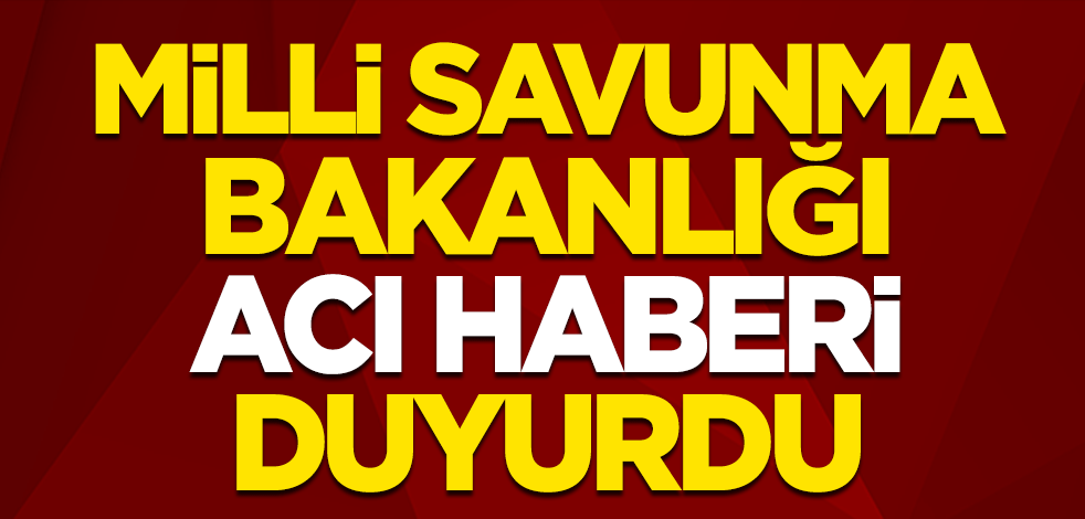 Milli Savunma Bakanlığı acı haberi duyurdu! Zeytin Dalı bölgesinde 1 asker şehit oldu