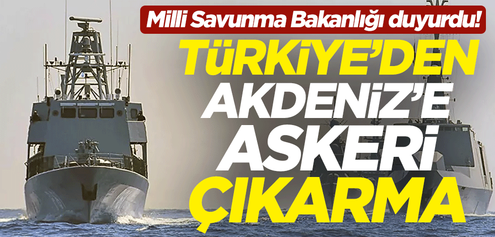 Milli Savunma Bakanlığı duyurdu! Kaplan Pençesi 2020/2 Tatbikatı yarın yapılacak