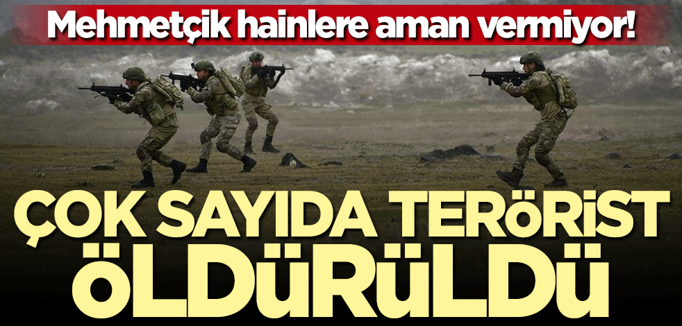 Milli Savunma Bakanlığı duyurdu: Taciz ateşi açan teröristler öldürüldü