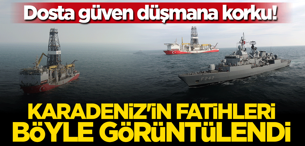 Milli Savunma Bakanlığı paylaştı... Karadeniz'in Fatihleri böyle görüntülendi