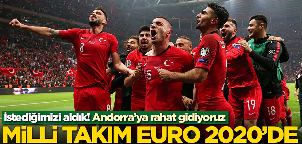 Milli Takım Euro 2020'de!