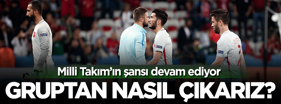 Milli Takım gruptan nasıl çıkar