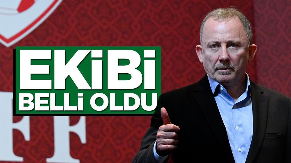 Milli Takım'ın başına geçen Sergen Yalçın'ın ekibi açıklandı