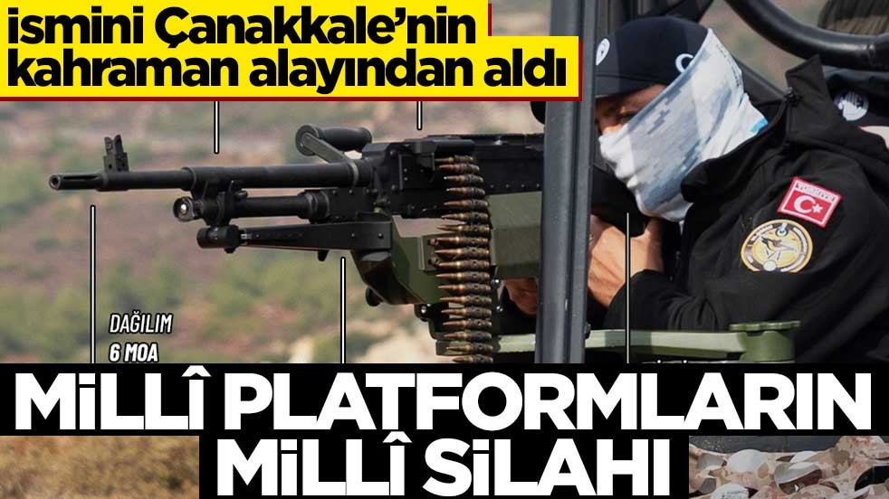 Milli tankımız Altay'a da entegre edildi! Türk ordusunun milli silahı... İsmini Çanakkale'nin kahraman alayından aldı