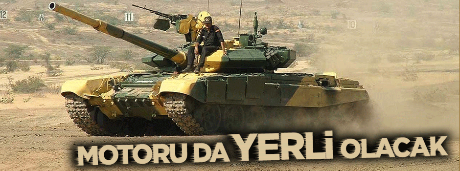 Milli tankın motoru da yerli olacak