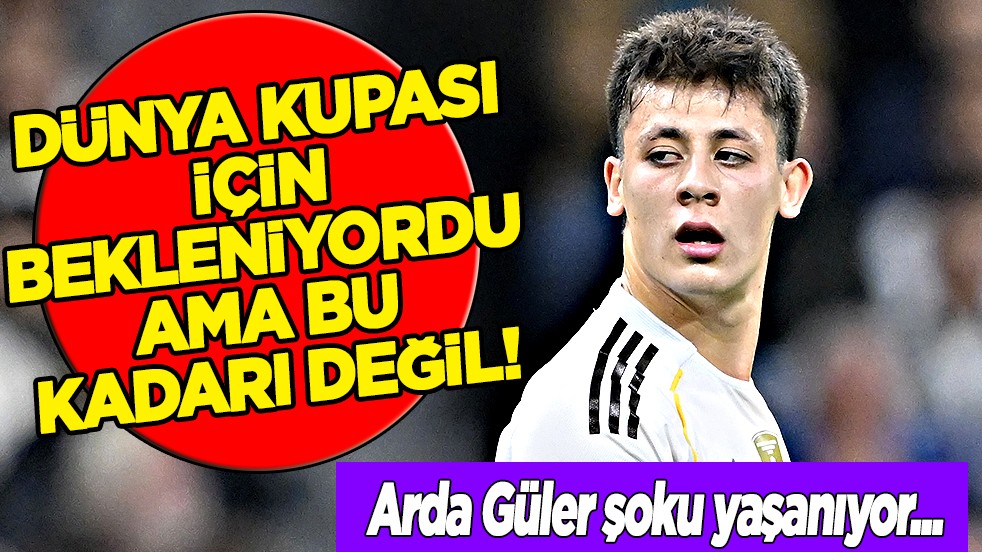 Milli yıldızımız Arda Güler şoke etti! Dünya Kupası için bekleniyordu ama bu kadarı değil.. Şaşkınlık yaşattı