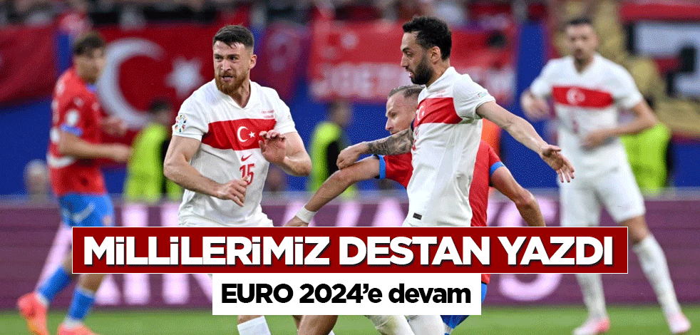 Millilerimiz destan yazdı! Çekya'yı yendik