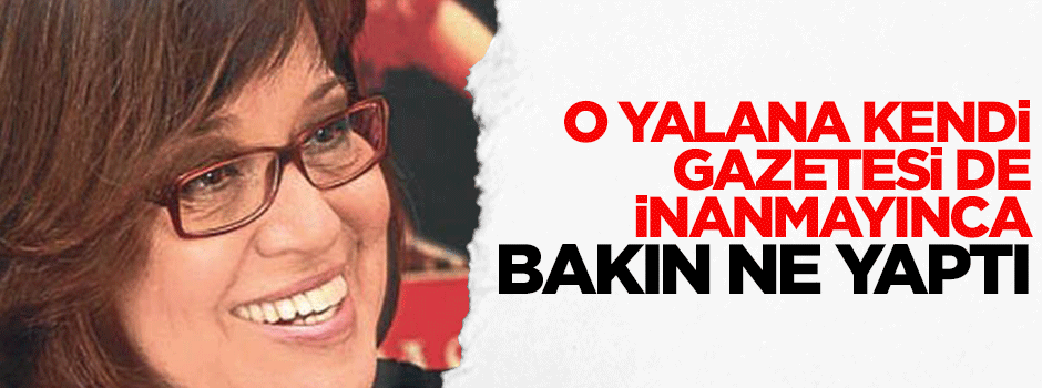 Milliyet, Meral Tamer'in başörtüsü yalanını yayından kaldırdı