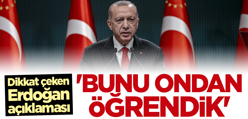 Milorad Dodik: Bunu Cumhurbaşkanı Erdoğan'dan öğrendik