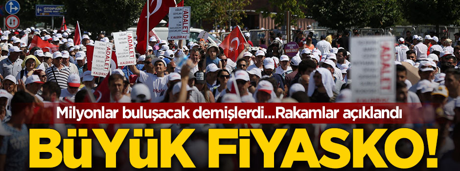 CHP'nin mitinginde büyük fiyasko!