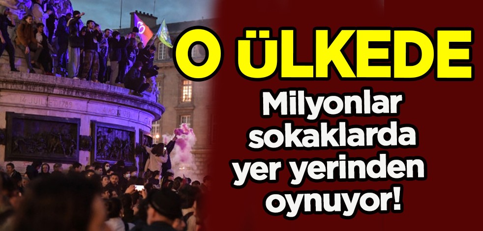 Milyonlar sokaklarda, yarın da baskılar devam edecek! O ülkede yer yerinden oynuyor! Tehlike kapıda!
