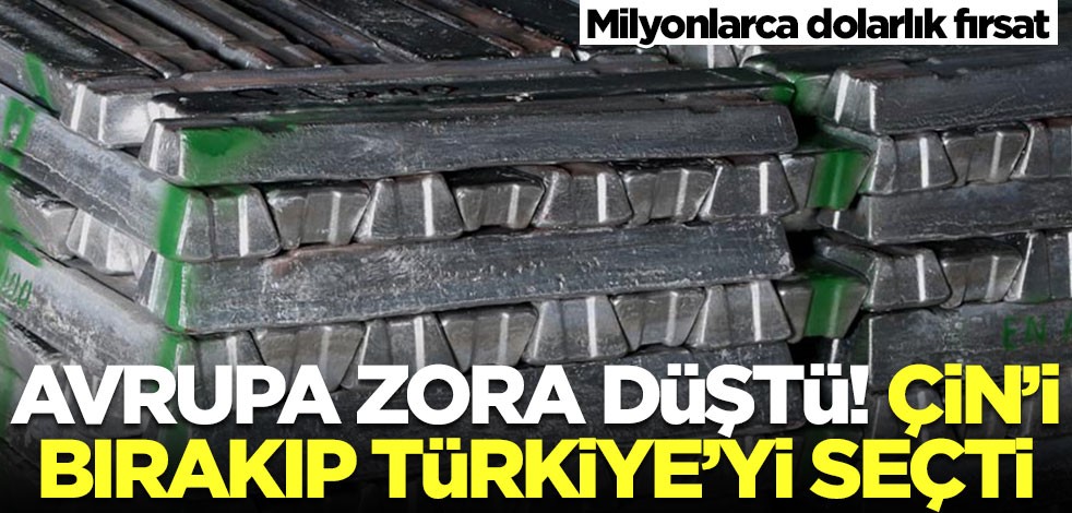 Milyonlarca dolarlık fırsat! Çin yerine Türkiye'yi seçmeye başladılar