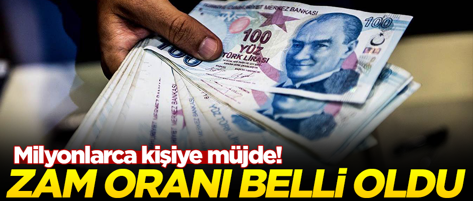 Milyonlarca kişiye müjde! İşte maaşlara gelecek fark zammı