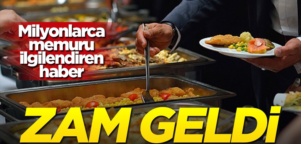 Milyonlarca memuru ilgilendiren haber! Zam geldi