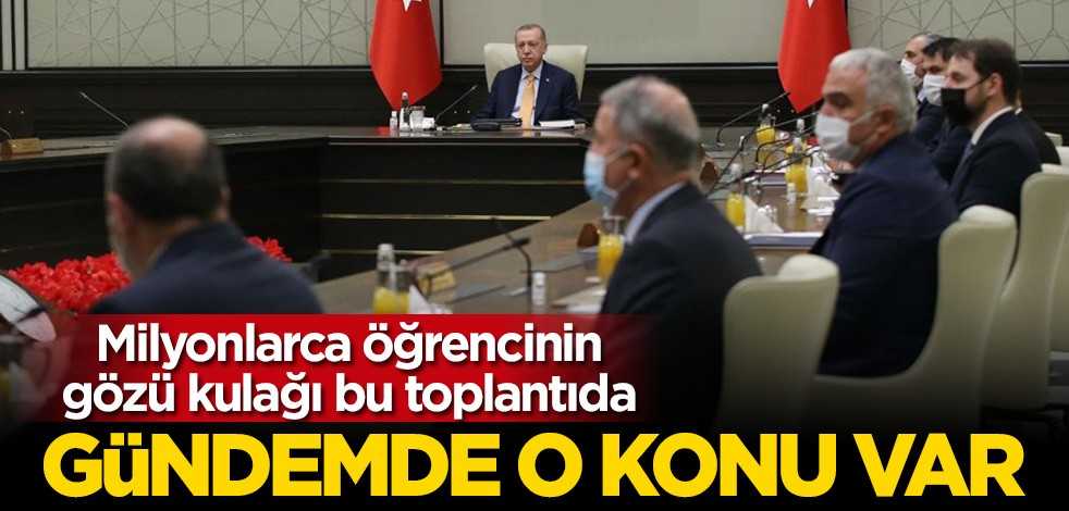 Milyonlarca öğrencinin gözü kulağı bu toplantıda! Gündemde yüz yüze eğitim var