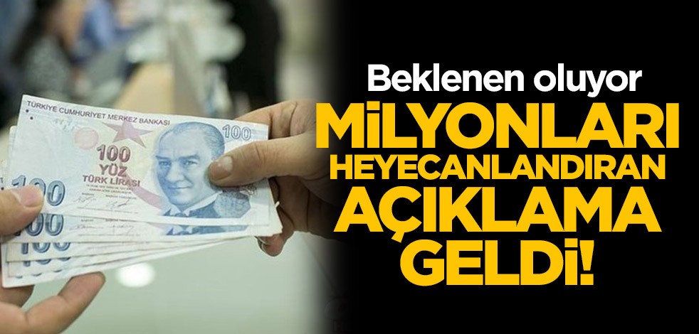 Milyonları heyecanlandıran açıklama geldi! Beklenen oluyor