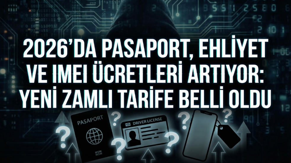 Milyonları İlgilendiren Karar: Pasaport ve Ehliyet Harçlarında 2026 Tarifesi Belli Oldu