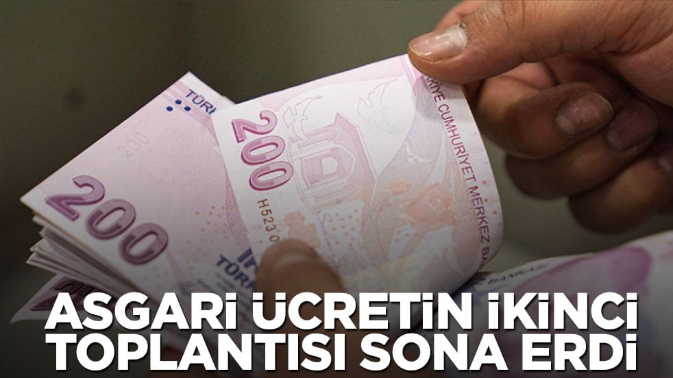 Milyonların gözü kulağı burada... Asgari ücrette ikinci toplantı sona erdi