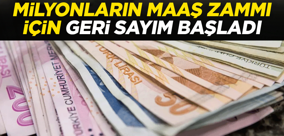 Milyonların maaş zammı için geri sayım başladı! Bu ödemelerin hepsi değişecek