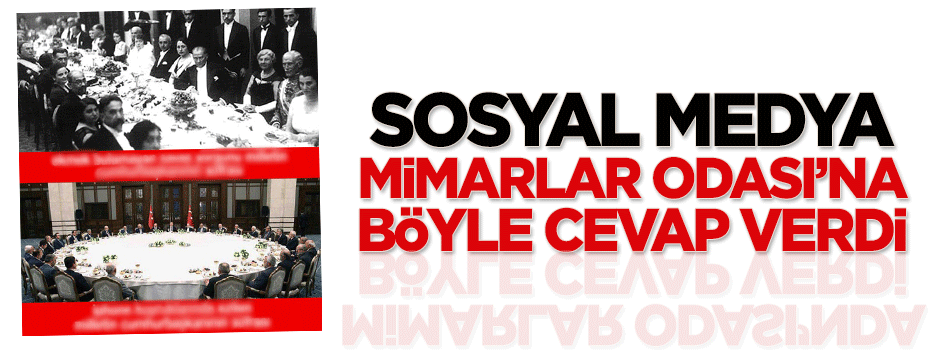 'Mimarlar Odası, bu masa kaç lira?'