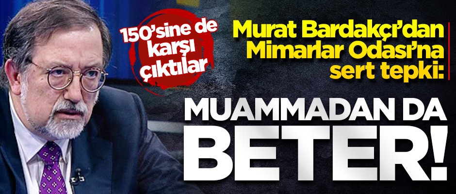 Mimarlar Odası Millet Bahçeleri'ne de karşı çıktı!