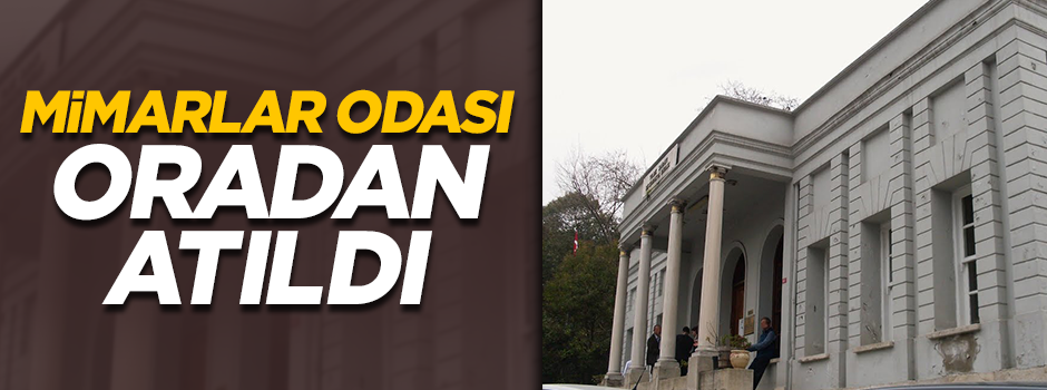 Mimarlar Odası, Yıldız Sarayı’nı boşaltacak
