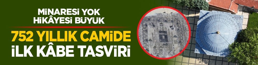 Minaresi yok, hikâyesi büyük: 752 yıllık camide ilk Kâbe tasviri