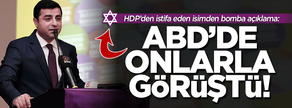 Mir Sedrettin Karahan: HDP Yahudi lobisiyle görüştü!