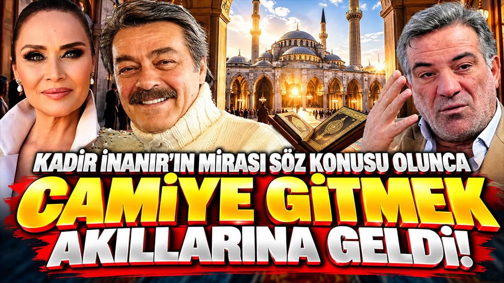 Miras söz konusu olunca camiye gitmek akıllarına geldi!