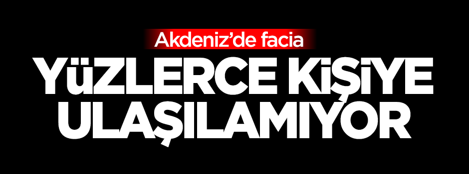 Mısır açıklarında facia