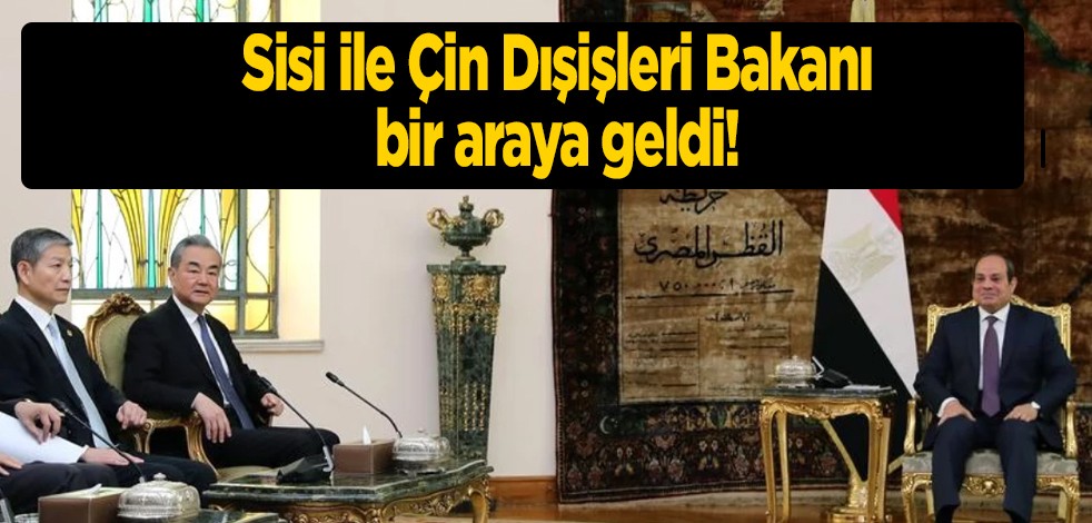 Mısır Cumhurbaşkanı Sisi açıkladı: Mısır'ın ulusal inşasına katı veren ülke diyerek ima edildi