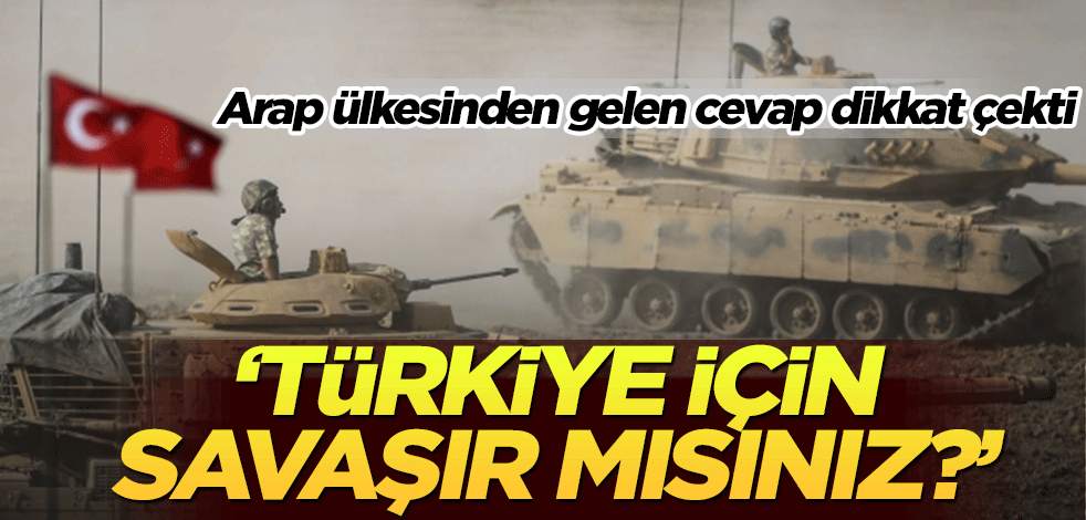 Mısır halkının verdiği cevap dikkat çekti! 'Türkiye için savaşır mısınız?'