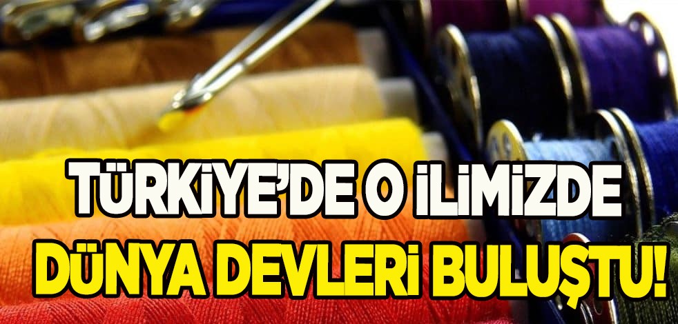 Mısır, Türkiye, Özbekistan, Pakistan, İran, İsrail, İtalya, Japonya... İplik sektörü devleri buluştu! Dünya basını ordaydı