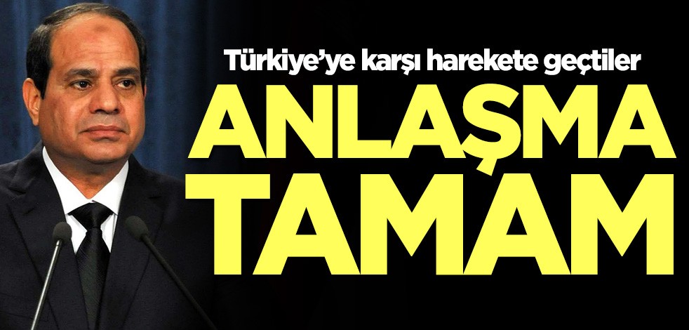 Mısır Türkiye'ye karşı iki ülke ile anlaştı
