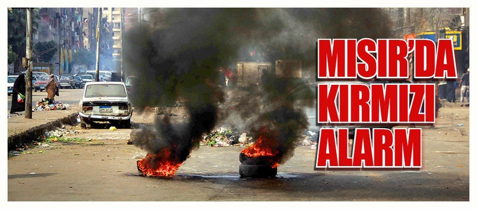Mısır'da kırmızı alarm