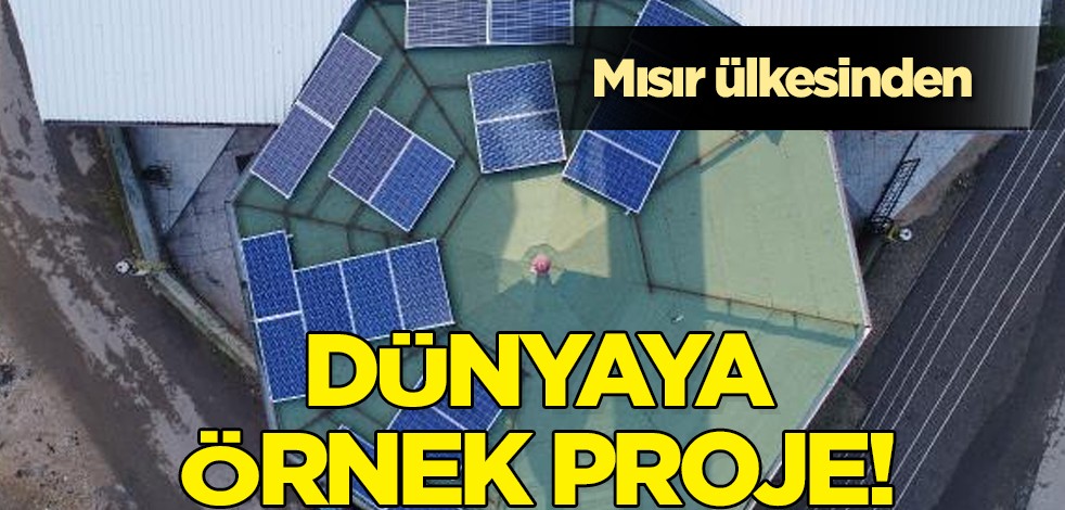 Mısır'da yeni örnek proje oldu: Camileri aydınlatmak için güneş enerjisi hamlesi! Karar verdi, hedef alındı