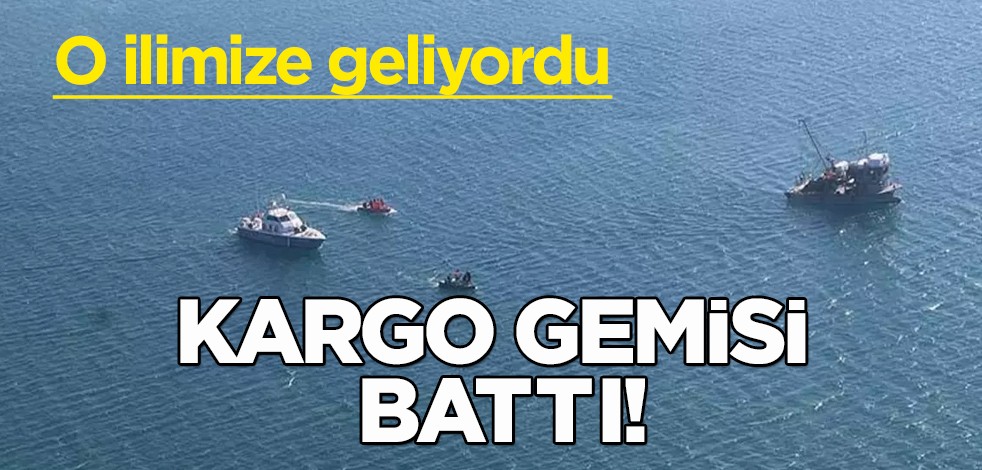 Mısır'dan İstanbul'a geliyordu! Ege denizi facia: Kargo gemisi battı! Midilli açıklarında 13 denizci kayıp