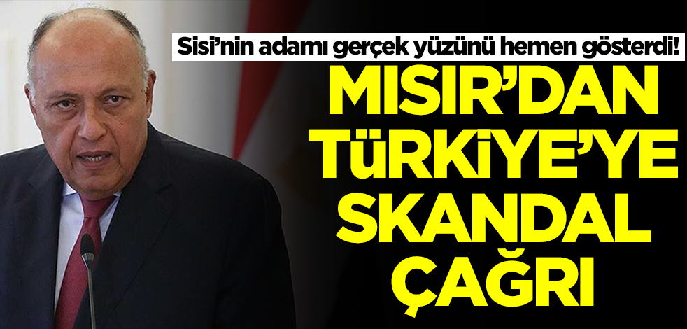 Mısır'dan Türkiye'ye skandal çağrı! Sisi'nin adamı gerçek yüzünü hemen gösterdi