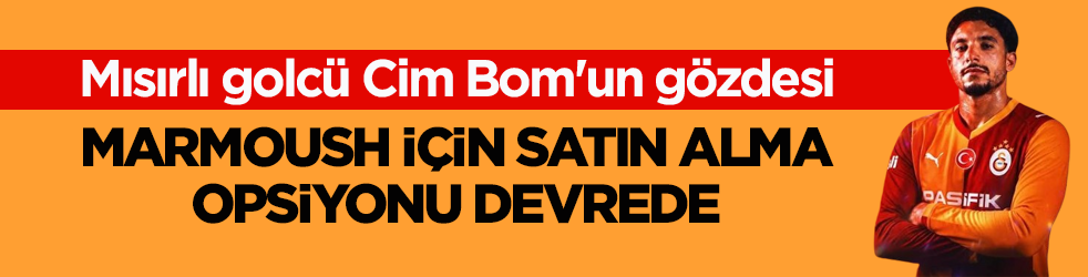 Mısırlı golcü Cim Bom'un gözdesi! Marmoush için satın alma opsiyonu devrede
