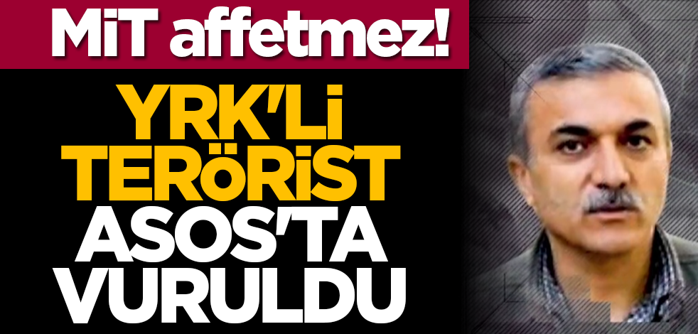 MİT affetmez! YRK'li terörist Asos'ta vuruldu