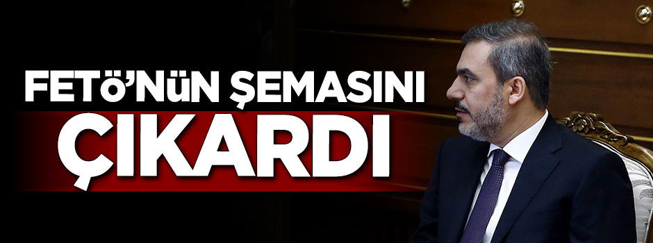 MİT FETÖ'nün şemasını çizdi