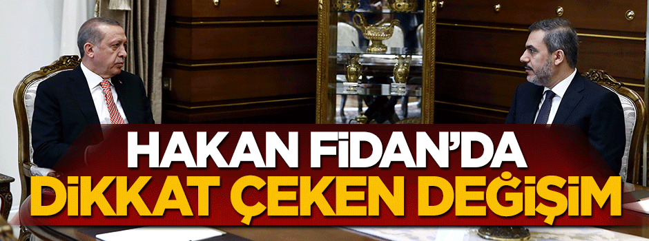 MİT Müsteşarı Hakan Fidan sakal bıraktı
