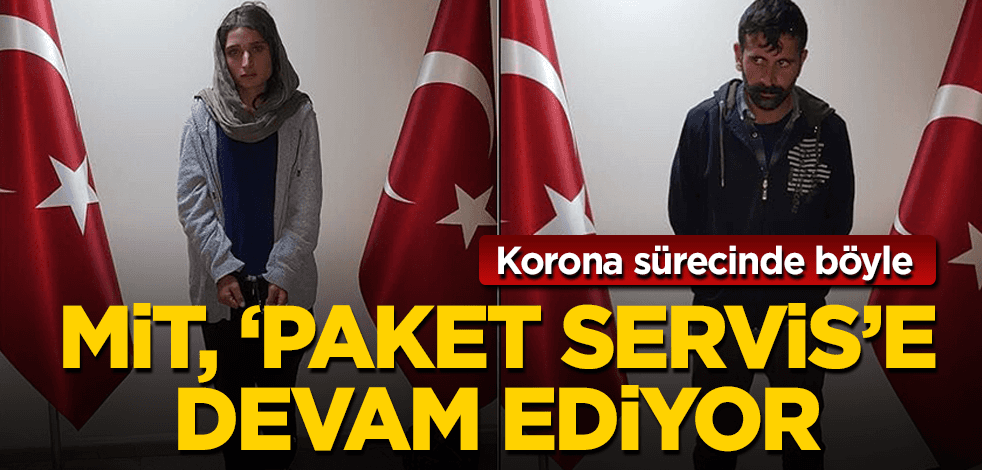 MİT "paket servis"e devam ediyor