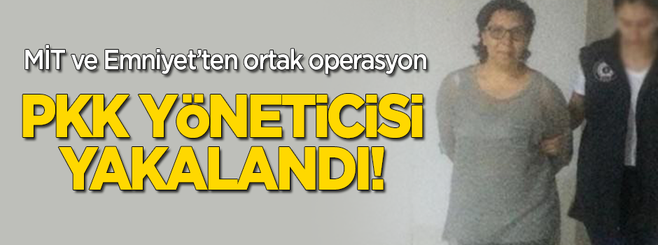 MİT ve Emniyet'ten ortak operasyon! Terör örgütü PKK/KCK yöneticisi yakalandı